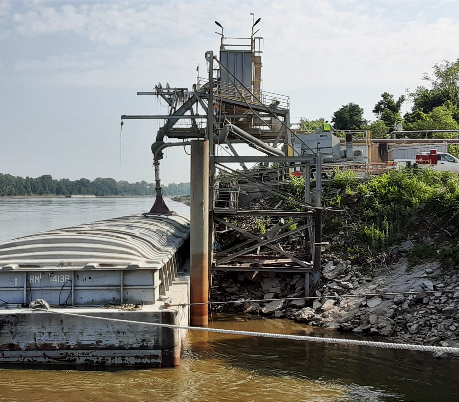 Central Plains Cement — Barge Loadout