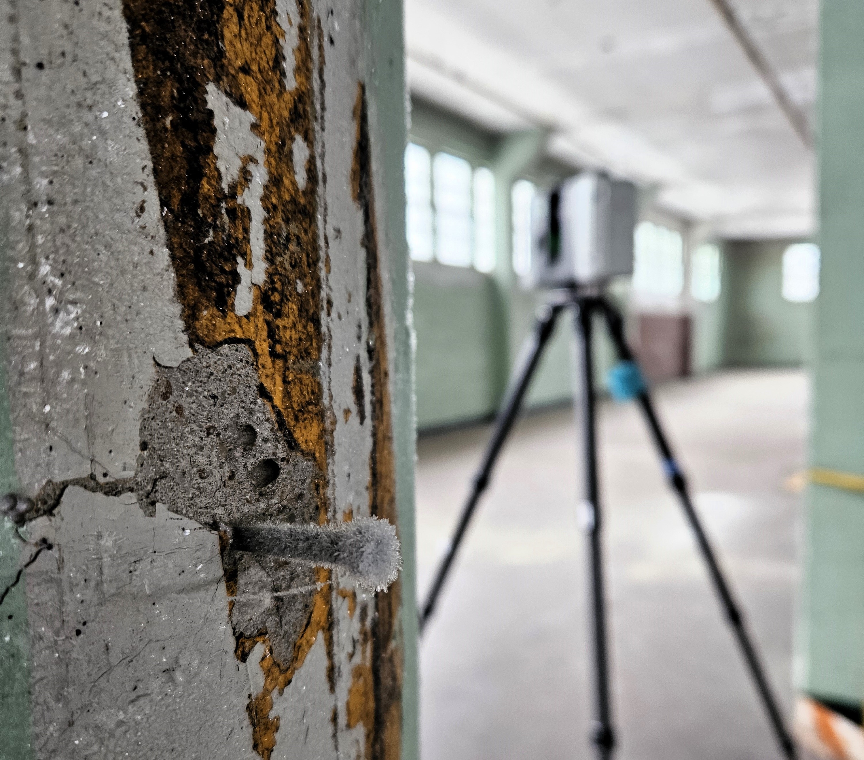 Lost history: Building 7's decay highlights the challenges of documenting forgotten spaces.