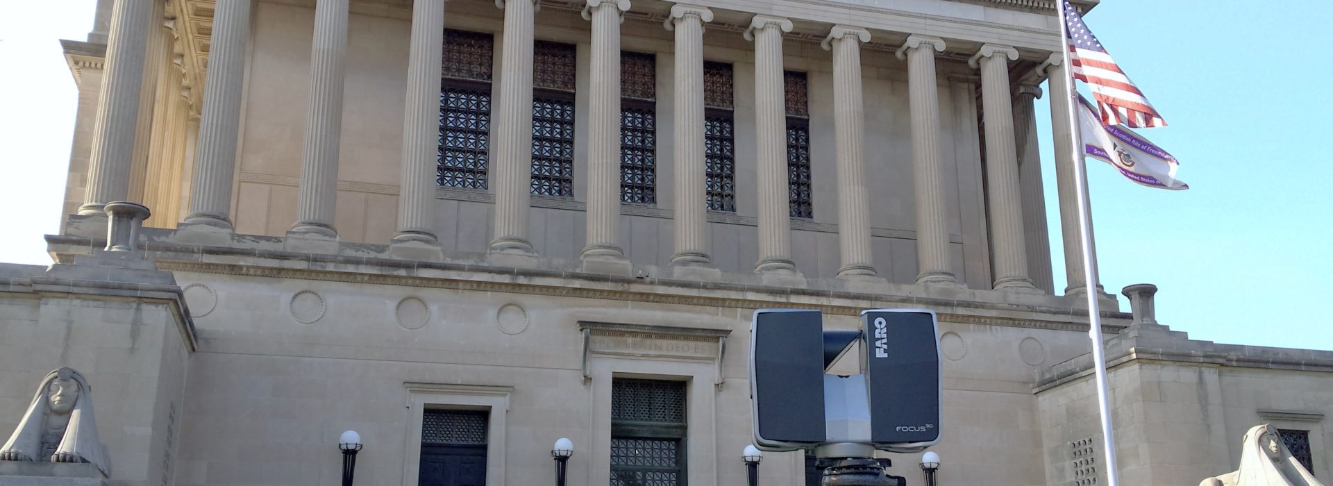 Laser scanning historic building